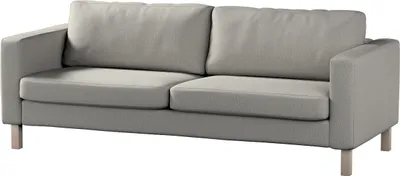 Produktbild von Dekoria Bezug für Karlstad Schlafsofa, grau, Bezug für Karlstad 3-Sitzer ausklappbar