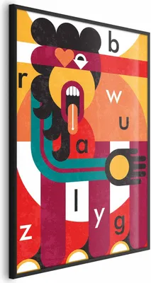 Produktbild von Posterpapier Poster - Design Art 60x90 cm Abstrakt n-A-0971-ao-a