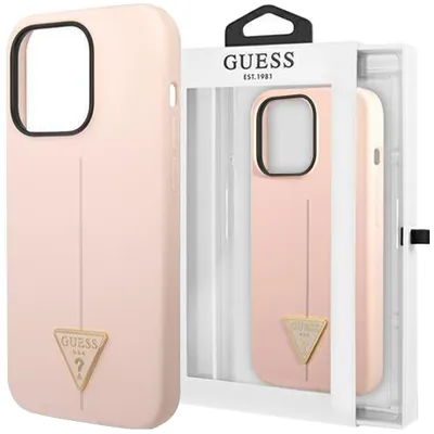 Produktbild von Guess Guhcp14Msltgp Iphone 14 Plus 6,7"" Różowy/Pink Hardcase Silikon Dreieck