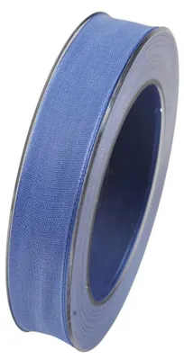 Produktbild von Webband, Schleifenband 25mm blau 20m Rolle (1m=0,45EUR) Goldina