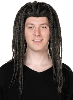 Produktbild von Schwarze Dreadlock Perücke
