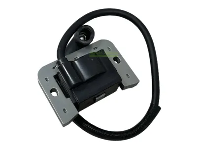 A product shot of a lawnmower ignition coil.