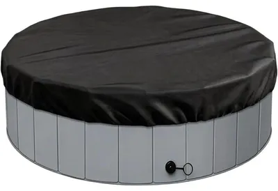 Immagine prodotto di Copertura per piscina, forma circolare, diametro 200 cm, tessuto Oxford 190T, colore nero