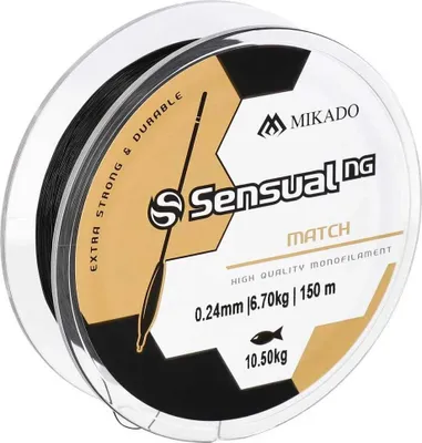 Obrázok produktu pre Mikado Sensual Ng Match Monofilné vlasce 150 M Black 0.220 mm Black 0.220 mm