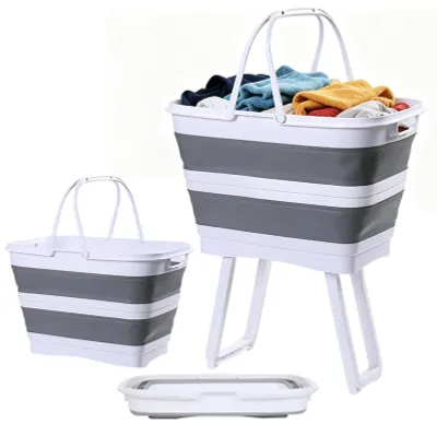 Productafbeelding van Opvouwbare Wasmand met Handgrepen 26 Liter