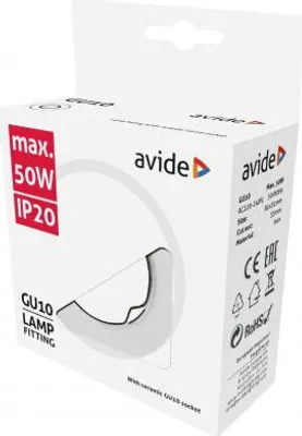 Obrázek produktu pro Avide (9570667) bodovka GU10 bílá