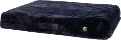 Produktbild von Maelson MemoFluff, schwarz - orthopädisches Hundebett, 80 cm