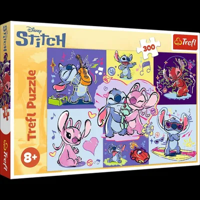 Produktbild von Puzzle Trefl 300 Teile Stitch