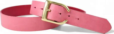 Produktbild von FRONHOFER Best&Timeless hochwertiger Damen Ledergürtel 4 cm, massiv Messing Gürtelschnalle, vegetabiles Leder