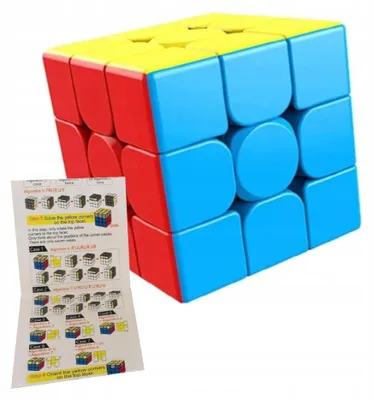 Produktbild von Dromader 3x3 Logikwürfel Klassisch Matte Oberfläche