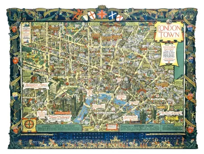 Productafbeelding van GIBSONS Puzzel "London" van Southern Railway, 1000 gram