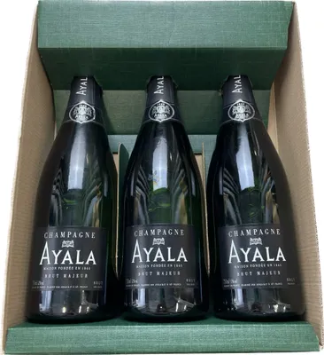 Produktbild von Geschenkbox Champagner Ayala - Grün -3 Brut - 3x75cl