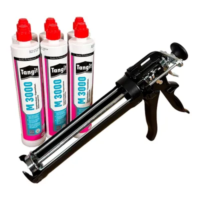 Produktbild von BandlooSet Tangit 6x M3000 300 ml + Hand-Kartuschenpistole