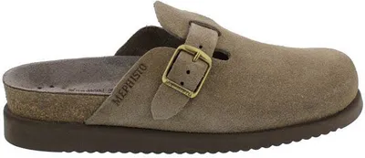 Produktbild von Mephisto HALINA Clog, Sandvelour, Warm-Grey - 62820, SOFT-AIR-Technologie 39