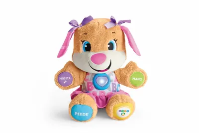 Produktbild von Fisher-Price FPP54, 0,5 Jahr(e), Mit Ton, Sprachfunktion, Plüsch, Mehrfarbig