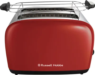Obrázek produktu pro Russell Hobbs Topinkovač na 2 plátky, extra široké otvory na toasty, funkce rozmrazování, funkce ohřívání, chléb (26554-56)