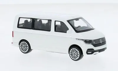 Produktbild von Bburago BBU18-30434WHITE - 1/43 - VW T6.1 Bus, weiss, 2020 - Neu