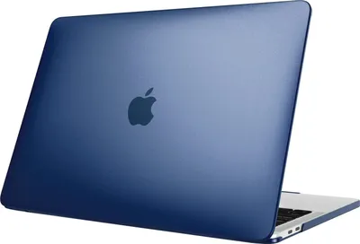 Produktbild von Fintie Hülle Kompatibel mit MacBook Pro 13 Zoll M2/M1 (2022-2016) A2338/A2289/A2251/A2159/A1989/A1706/A1708, Ultradünne Hartschale Schutzhülle Kompatibel mit MacBook Pro 13", Blau(Matt)