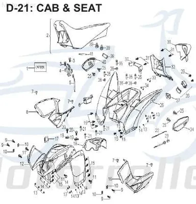 Produktbild von Schraube 93701-06018-K Motorroller.de Bundschraube Maschinenschraube Flanschschraube Flansch-Schraube Adly UTV