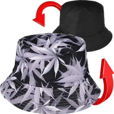 Produktbild von Versoli Bucket Hat Wendehut Sommerhut Fischermütze Sonnenmütze Sonnenschutz Uni - GRAU GANJA
