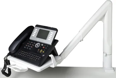 Produktbild von Exacompta Telefonschwenkarm - Lichtgrau - 86540D