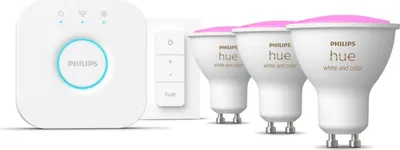 Immagine prodotto di Philips Hue White and Color ambiance 8719514340107 soluzione di illuminazione intelligente Kit di illuminazione intelligente Bluetooth/Zigbee Bianco 5,7 W