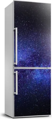 Produktbild von Tulup Kühlschrankdekoration - 70x190 cm - Aufkleber auf dem Kühlschrank - Milchstraße