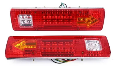 Productafbeelding van Achterlichtassemblages 2 stuks 12V 19 LED-achterlichten