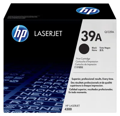 Zdjęcie produktu dla HP 39A Black Original LaserJet Toner Cartridge, 18000 stron(y), Czarny, 1 szt.