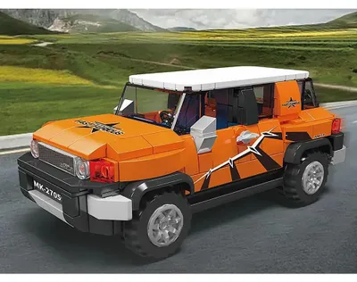 Produktbild von Mould King® 27059 FJ Cruiser SUV inkl. Showcase