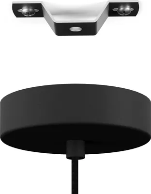 Zdjęcie produktu dla Eglo 43802 YORTH E27 lampa wisząca Ø50mm czarny srebrny
