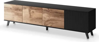 Obrázek produktu pro RTV skříň RANDOM 3 200 dub/černá