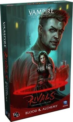Obrázek produktu pro Vampire the Masquerade Rivals Blood & Alchemy Expansion - Erweiterung - ENG Edition