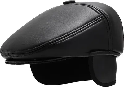 Zdjęcie produktu dla Stylowy Beret Męski Graham - Czarny S | Idealny na Przejściowe Pory Roku KP26105