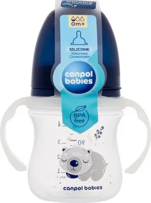 Obrázok produktu pre Canpol detská fľaša EasyStart Sleepy Koala 0m+ 35/236 Modrá 120ml