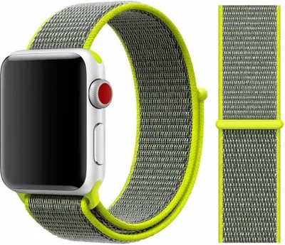 Produktbild von Original Apple Sport Loop Armband 38/40/41mm MQW32ZM/A Flash