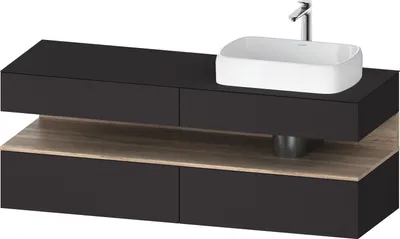 Produktbild von DURAVIT QA4778055800000 QTG KWTU WH Ek. 1600x550x600 Gt Smt H