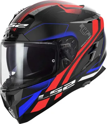 Produktbild von Ls2 Ff327 Challenger Propeller Red / Blue XS