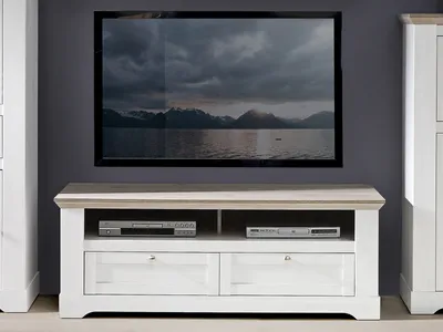 Produktbild von TV-Lowboard Unterschrank Fernsehtisch HiFi Element Rack Schrank "Indianapolis I"