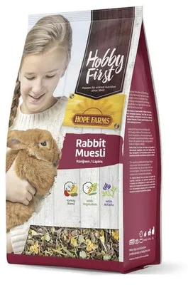Productafbeelding van HobbyFirst Konijnenmuesli met groenten en luzerne 2,5 kg