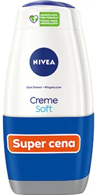 Obrázek produktu pro Nivea Creme Soft sprchový gel 2 x 500 ml