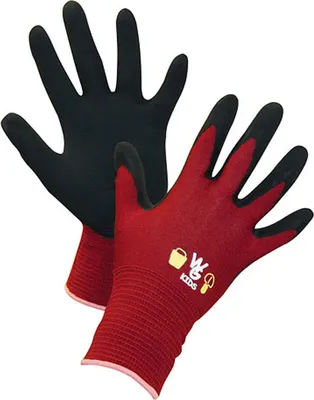 Produktbild von Kerbl Kinderhandschuh Kids burgunderrot 8-11 Jahre, latexbeschichtet