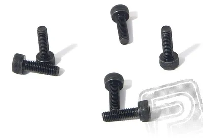 Immagine prodotto di Vite a Esagono HPI M3x10 nera (6 pezzi)
