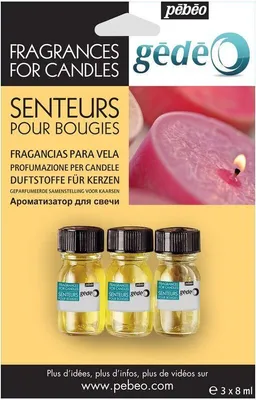 Immagine prodotto di 3 fragranze per candele