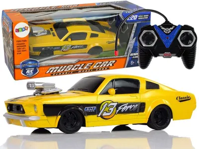 Image de Voiture de sport télécommandée 1:20 Pilote Jaune