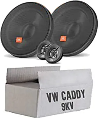 Produktbild von Lautsprecher Boxen JBL 16,5cm System Auto Einbausatz - Einbauset passend für VW Caddy 9KV Front - justSOUND