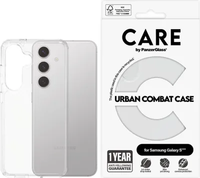 Produktbild von CARE Flagship Case Clear w. Clear Frame Galaxy S25