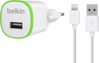 Produktbild von Belkin F8J025VF04-WHT, Drinnen, AC, 1,2 m, Weiß