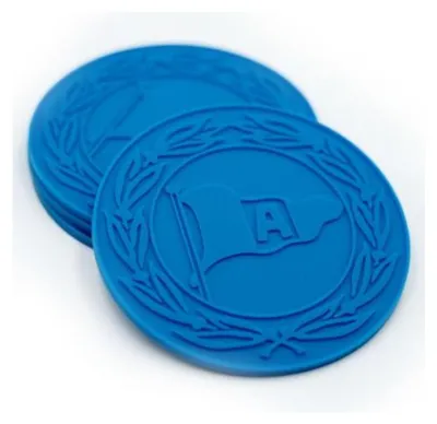 Produktbild von Arminia Bielefeld Silikon Untersetzer 4er Set