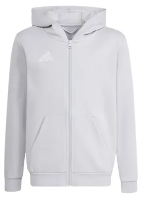 Zdjęcie produktu dla Bluza z kapturem na zamek błyskawiczny adidas Entrada26, uniseks, dla dzieci, kolor: jasnoszary